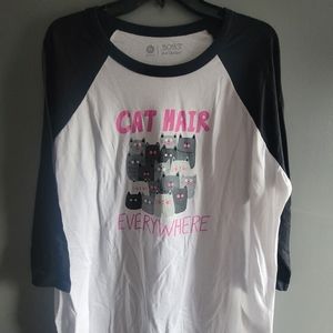 XL Cat T-shirt from BOBS Sketchers brand